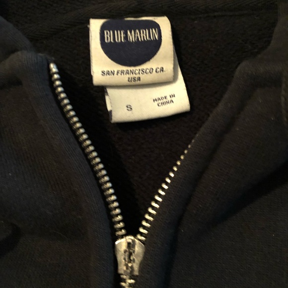 Blue Marlin hoodie - Picture 3 of 5